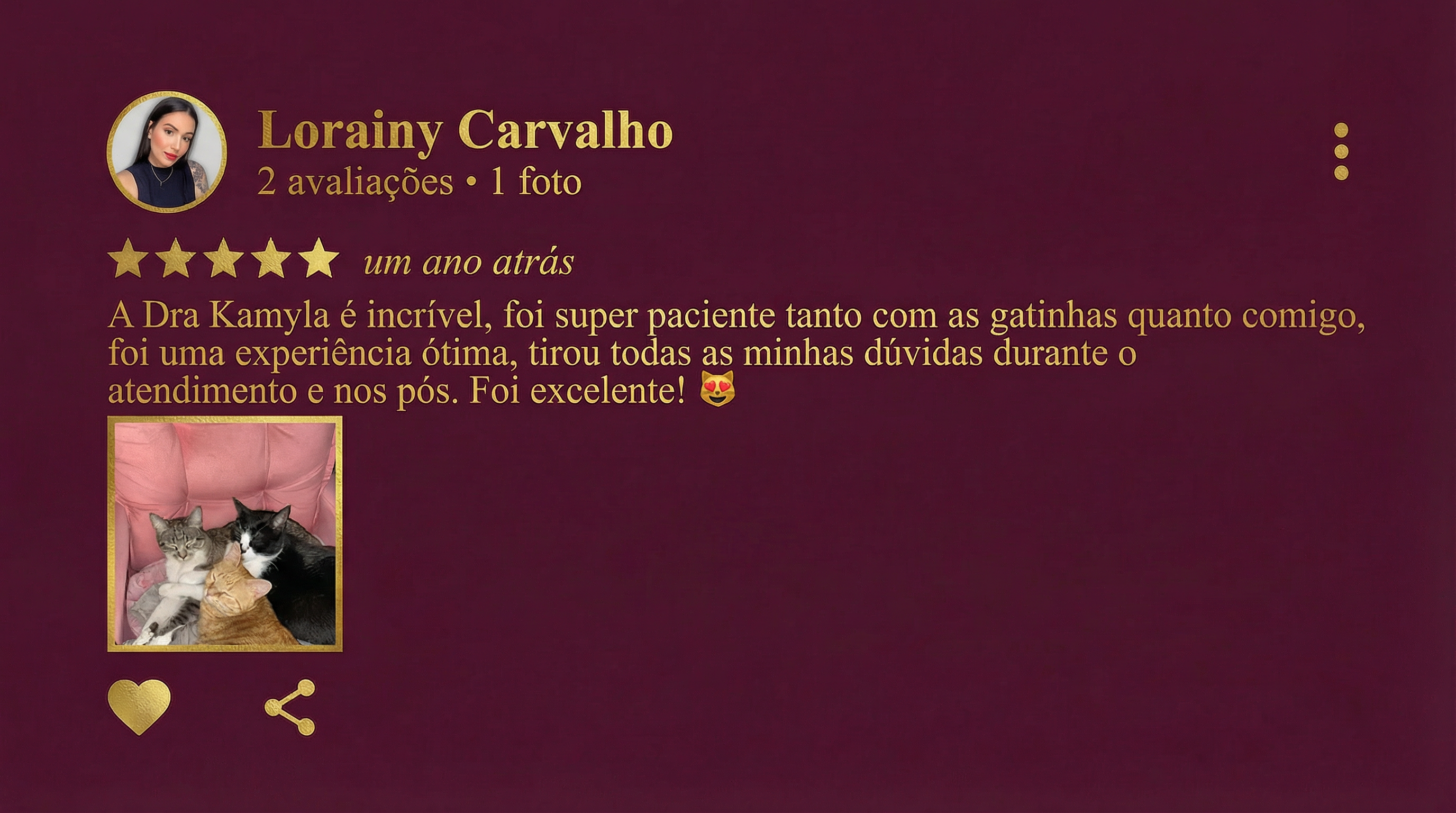 Depoimento de cliente